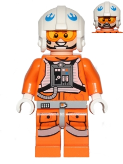 LEGO Minifigure -- Dak Ralter (with Pockets on Legs) (75049)-Star Wars / Star Wars Episode 4/5/6 -- SW0567 -- Creative Brick Builders